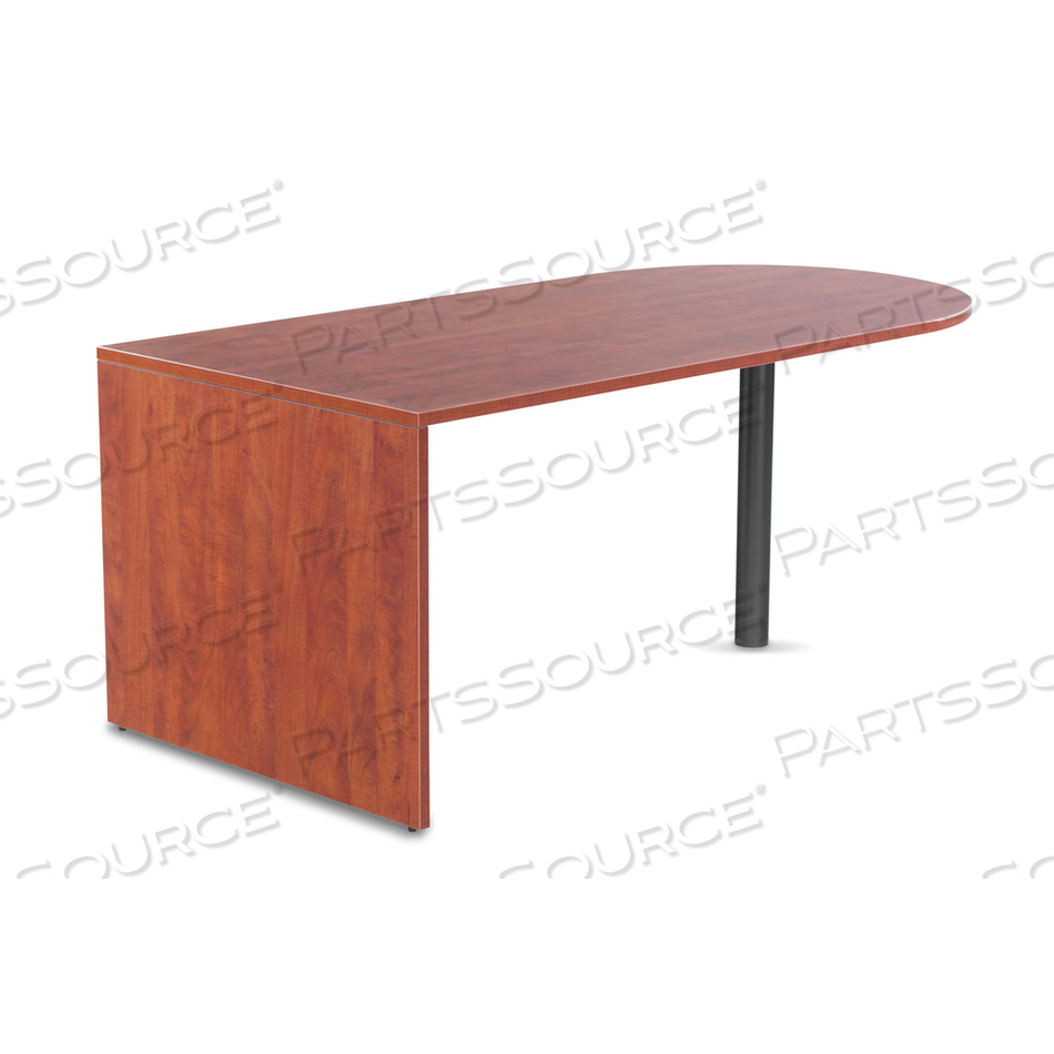 ALERA VALENCIA SERIES D-TOP DESK, 71" X 35.5" X 29.63", MEDIUM CHERRY by Alera