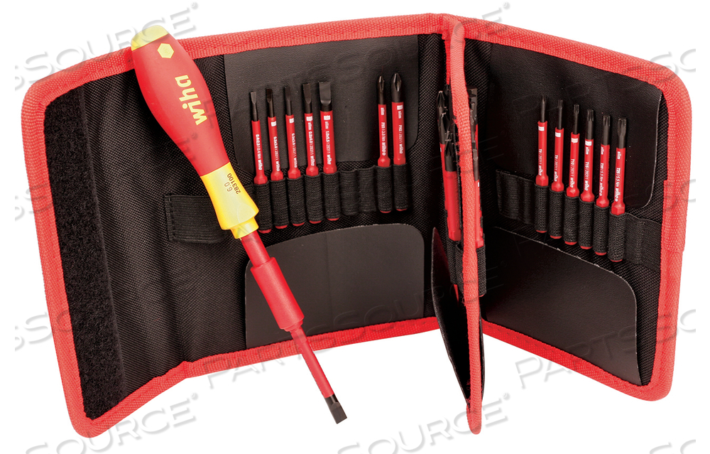 30 PIECE INSULATED SOFTFINISH SLIMLINE BLADE SET by Wiha Tools