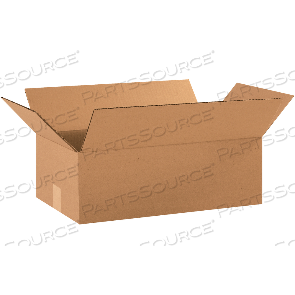 CORRUGATED BOXES, 18" X 10" X 6", KRAFT, 25/BUNDLE by BOX Partners (Box Acquisitions, LLC)