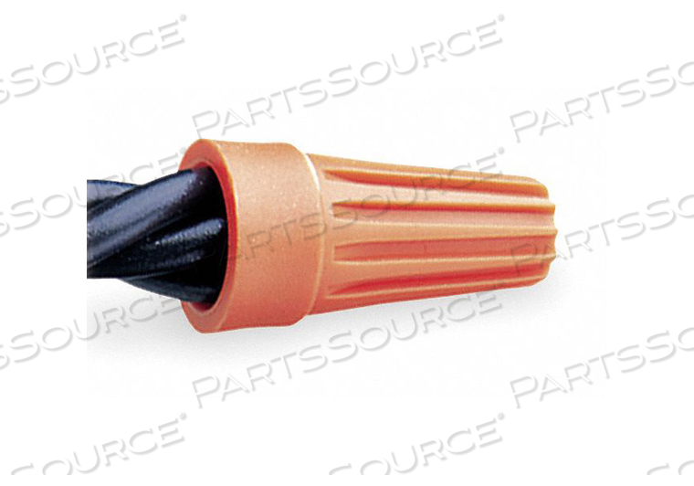 TWIST ON WIRE CONNECTOR 22-14 AWG PK500 by Buchanan TWIST ON WIRE CONNECTOR 22-14 AWG PK500 by Buchanan