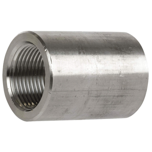 COUPLING, 304 STAINLESS STEEL, 1/2 IN X 1/2 IN FITTING PIPE SIZE, FEMALE NPT X FEMALE NPT by Approved Vendor