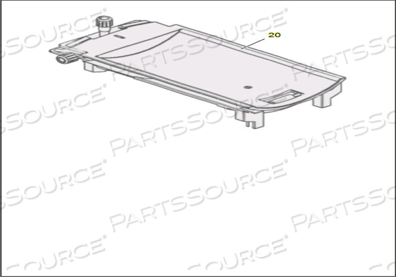 ACR PHANTOM HOLDER FOR MRI SCANNER by Siemens Medical Solutions