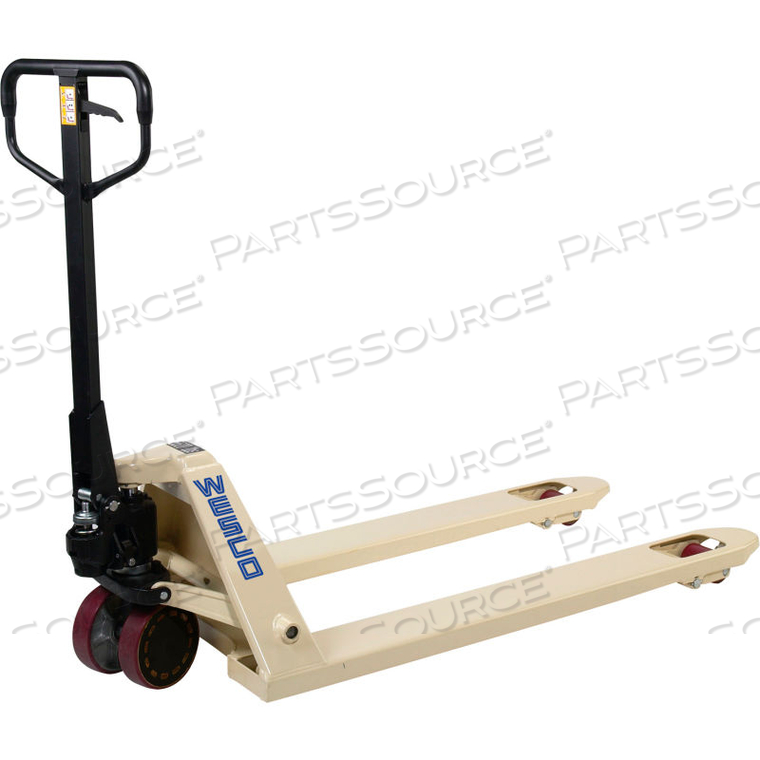 CPI PALLET JACK TRUCK 27" X 48" FORKS 5500 LB. CAPACITY - TAN 