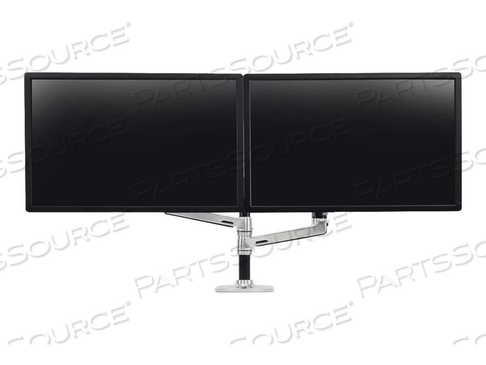 ERGOTRON LX DUAL STACKING ARM.MOUNT TWO MONITORS OR A NOTEBOOK AND MONITOR OFF A by Ergotron, Inc.