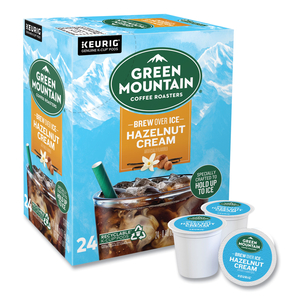 HAZELNUT CREAM BREW OVER ICE COFFEE K-CUPS, 24/BOX by Green Mountain Coffee