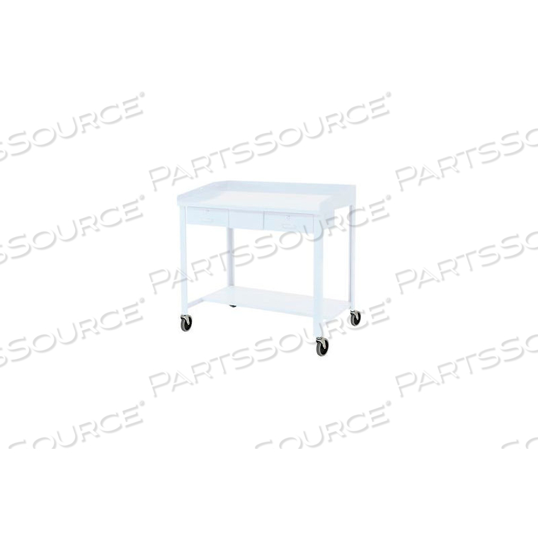 5" POLYURETHANE CASTER SET FOR PUCEL EXTRA-WIDE SHOP DESKS by Pucel Enterprises