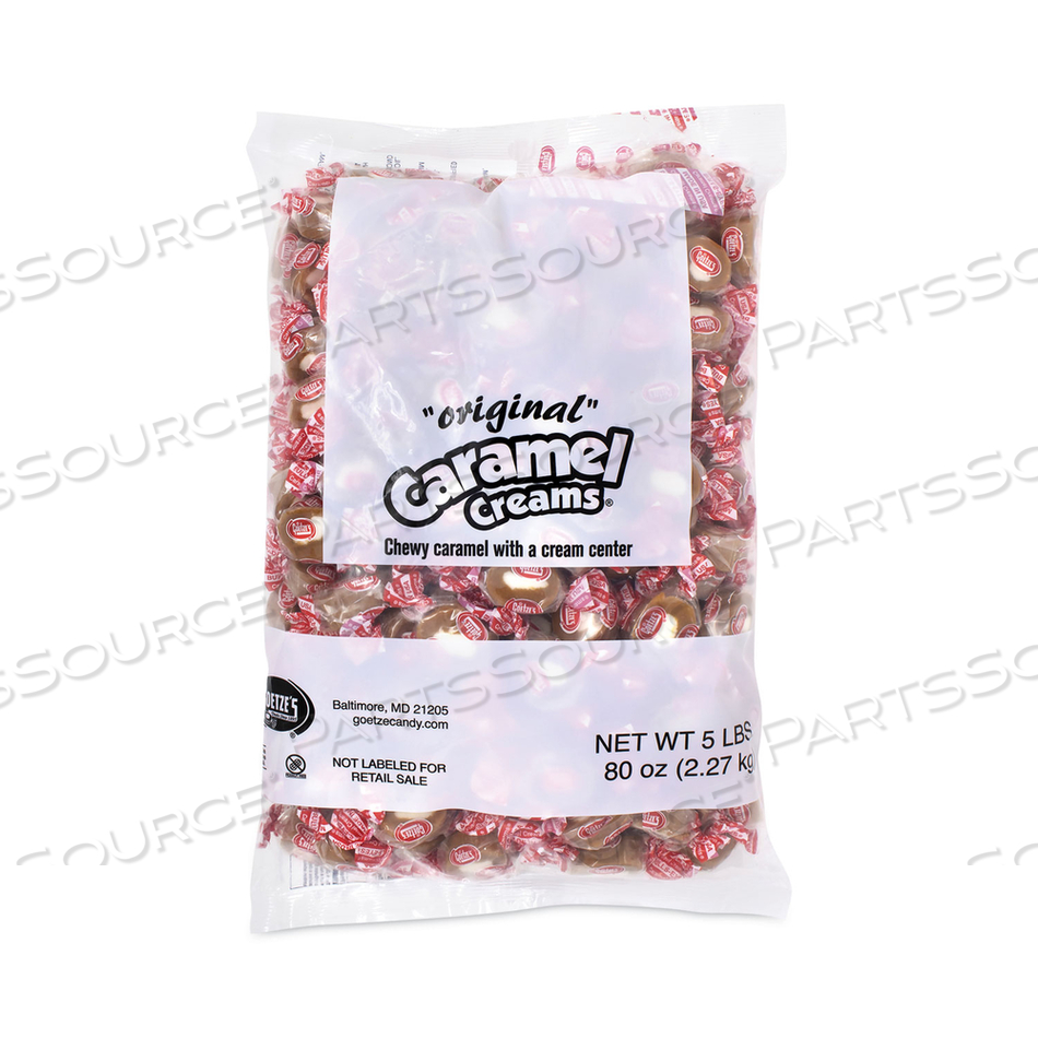 ORIGINAL CARAMEL CREAMS, 2 LB BAG 