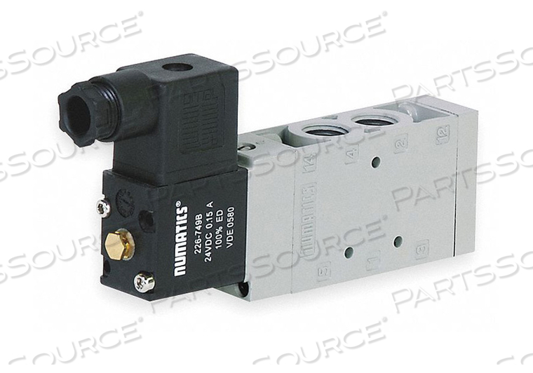 SOLENOID AIR CONTROL 1/4 24VDC by Numatics SOLENOID AIR CONTROL 1/4 24VDC by Numatics
