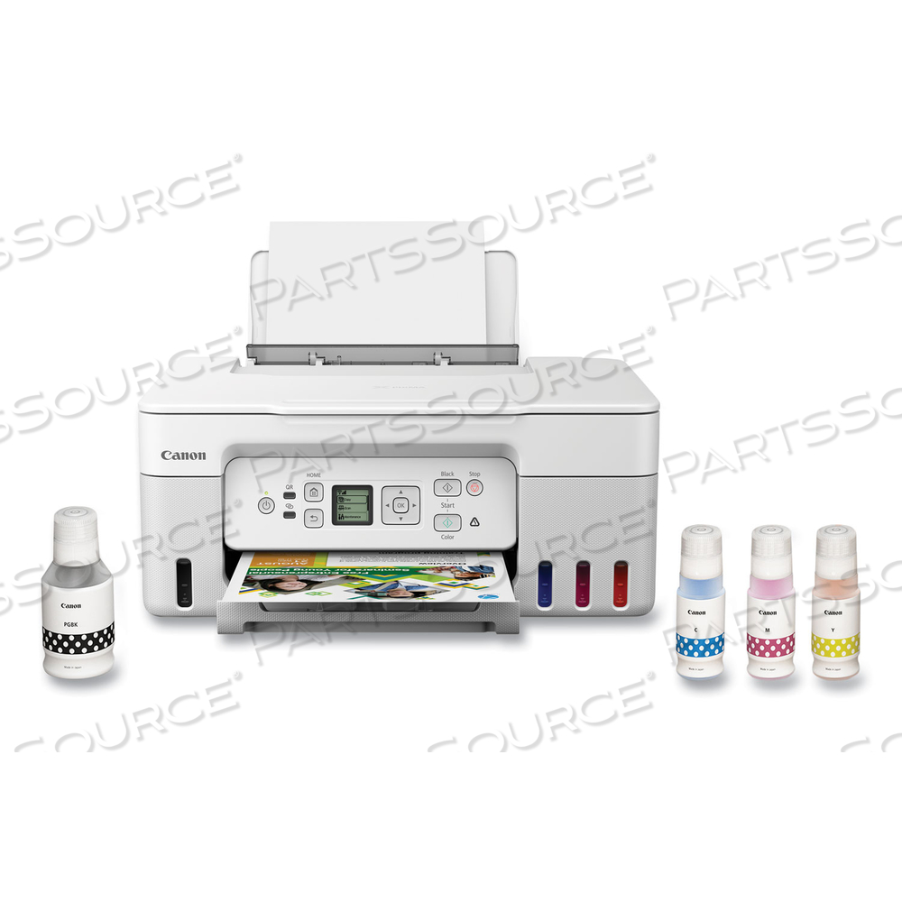 PIXMA G3270 WIRELESS MEGATANK ALL-IN-ONE PRINTER, COPY/PRINT/SCAN, WHITE by Canon (Consumer Electronics)