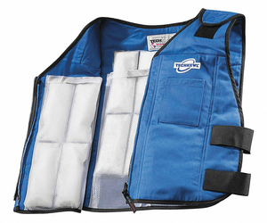 E7357 COOLING VEST BLUE 5 TO 10 HR. 2XL by Cetis