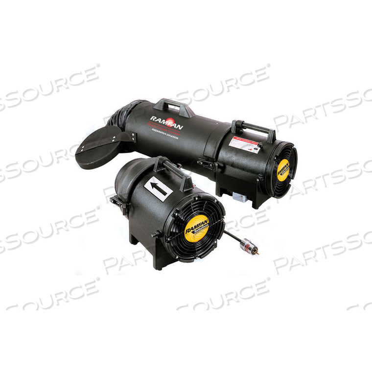 RAMFAN SAFETY 8" INTRINSICALLY SAFE BLOWER UB20XX 1/3 HP 980 CFM by Euramco Group RAMFAN SAFETY 8" INTRINSICALLY SAFE BLOWER UB20XX 1/3 HP 980 CFM by Euramco Group