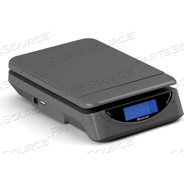 PS25 GRAY DIGITAL POSTAL SCALE 25LB X 0.2 OZ 8" X 6" PLATFORM by Brecknell