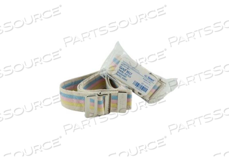 SELECT® GAIT BELT, 60 INCH, PASTEL STRIPE (48 PER CASE) by McKesson SELECT® GAIT BELT, 60 INCH, PASTEL STRIPE (48 PER CASE) by McKesson