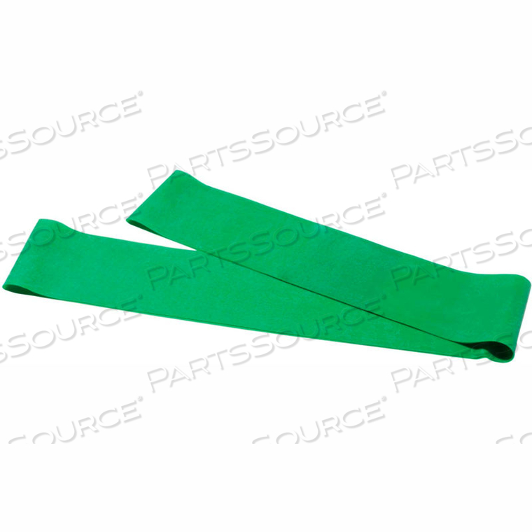 CANDO BAND LOOP, 30" GREEN, 10 EACH by Fabrication Enterprises