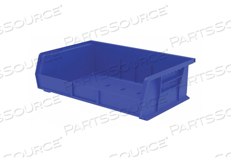 F8695 HANG/STACK BIN 5X16 1/2X 10 7/8 BLUE by Akro-Mils / Myers Industries, Inc F8695 HANG/STACK BIN 5X16 1/2X 10 7/8 BLUE by Akro-Mils / Myers Industries, Inc