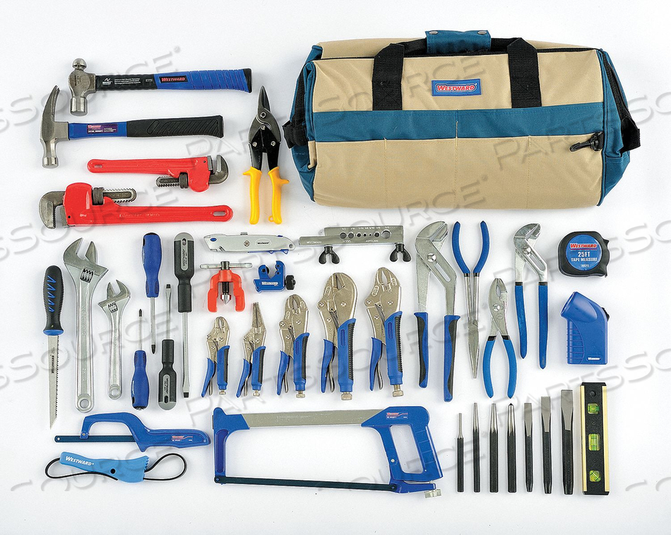 MASTER TOOL SET PLUMBER SAE 39 PCS. by Westward