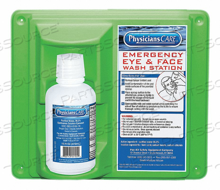 EYE WASH STATION 16 OZ. by Physicianscare