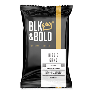 RISE AND GRND COFFEE FRACTION PACKS, 2.25 OZ, 42/CARTON by BLK & Bold