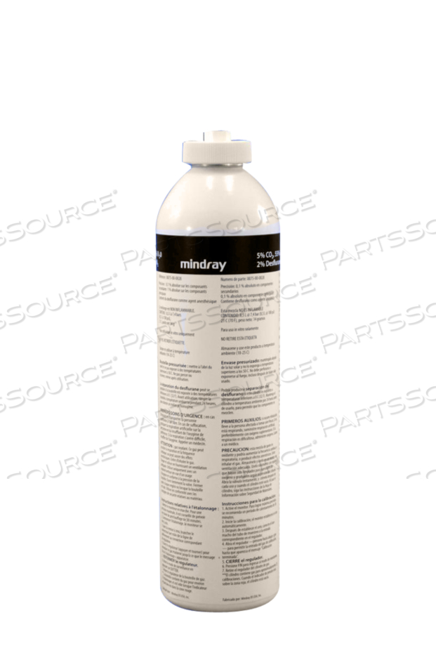 CALIBRATION GAS by Mindray North America CALIBRATION GAS by Mindray North America
