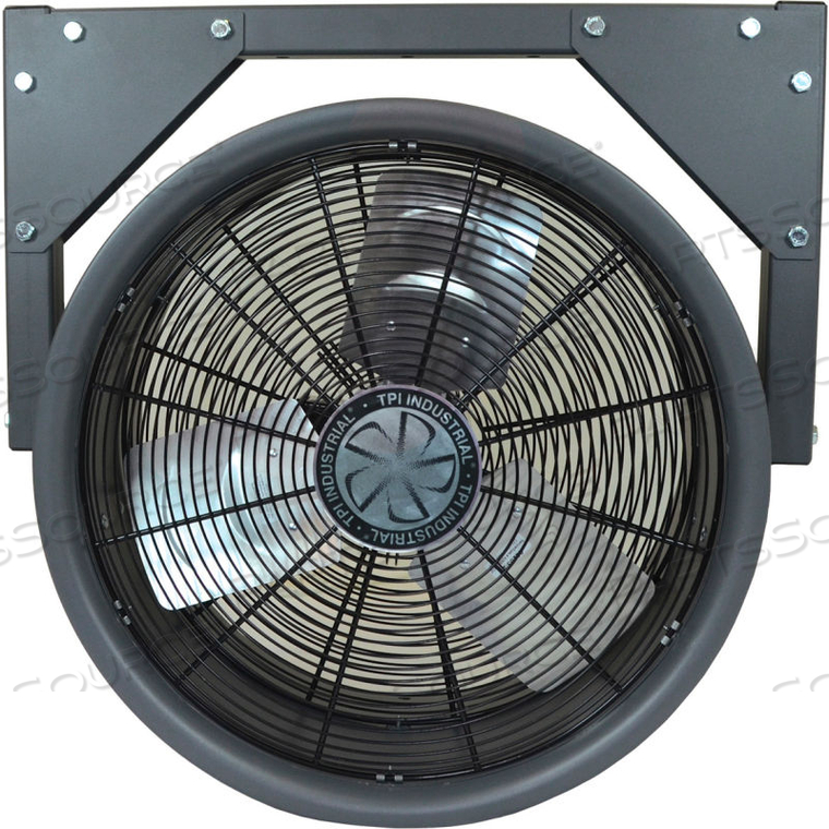 30" HIGH VELOCITY AIR CIRCULATOR W/ YOKE MOUNT - DIRECT DRIVE - 1 HP - 120V - 1 PH by TPI Corporation 30" HIGH VELOCITY AIR CIRCULATOR W/ YOKE MOUNT - DIRECT DRIVE - 1 HP - 120V - 1 PH by TPI Corporation