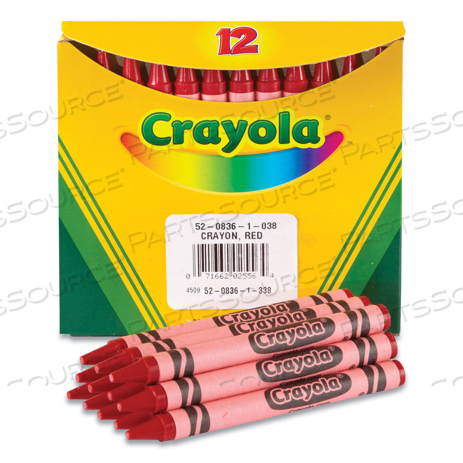 BULK CRAYONS, RED by Crayola BULK CRAYONS, RED by Crayola