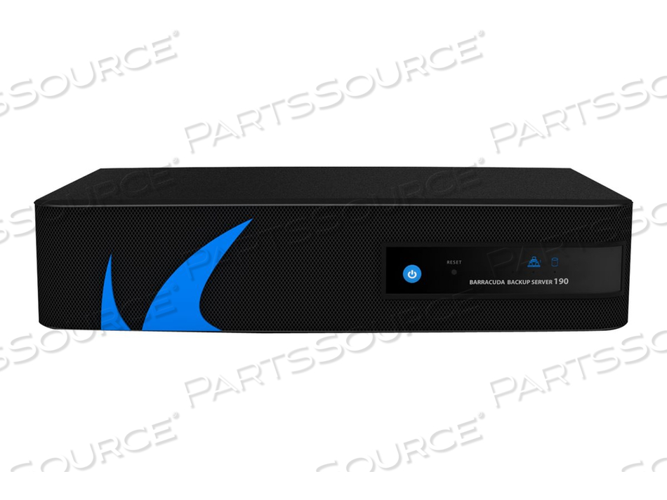 BACKUP SERVER 190, RECOVERY APPLIANCE, GIGE, DESKTOP by Barracuda