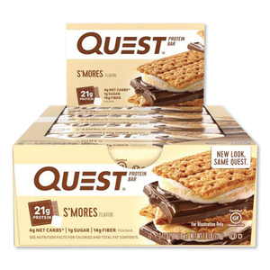 PROTEIN BARS, S'MORES, 2.12 OZ BAR, 12 BARS/BOX by Quest