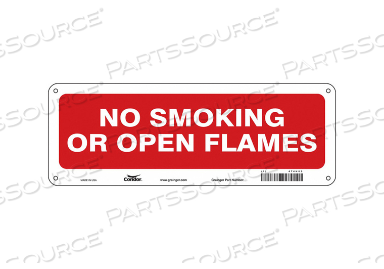 SAFETY SIGN 14 W 5 H 0.032 THICKNESS 