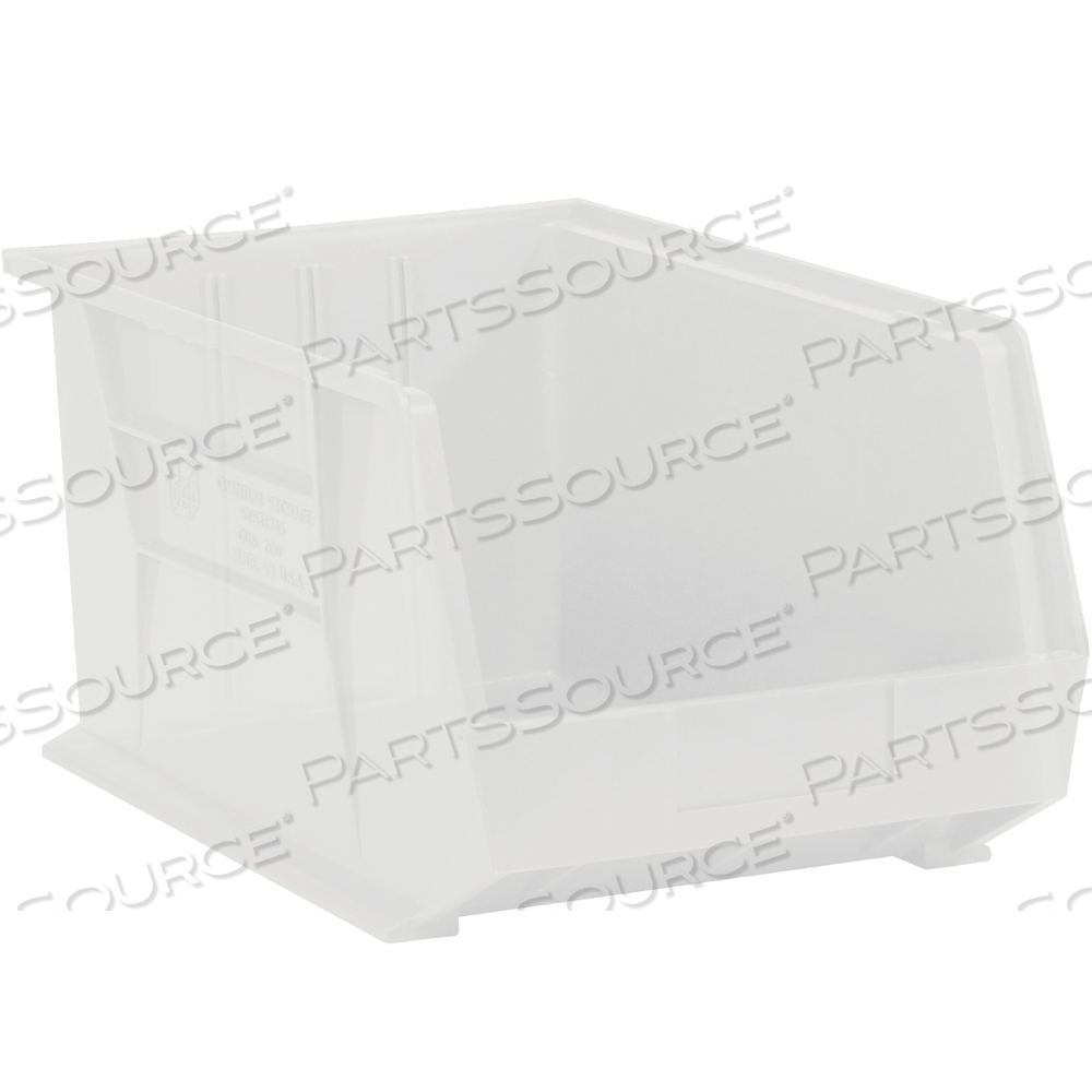 PLASTIC STACK & HANG BIN BOXES, 5 3/8" X 4 1/8" X 3", CLEAR, 24/CASE by BOX Partners (Box Acquisitions, LLC)