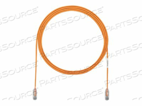 PANDUIT TX6-28 CATEGORY 6 PERFORMANCE - PATCH CABLE - RJ-45 (M) TO RJ-45 (M) - 7 FT - UTP - CAT 6 - IEEE 802.3AF/IEEE 802.3AT - BOOTED, HALOGEN-FREE, SNAGLESS, STRANDED - ORANGE 