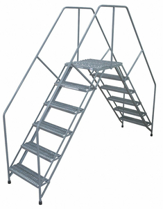 CROSSOVER LADDER STEEL 350 LB. 90 IN H by Cotterman CROSSOVER LADDER STEEL 350 LB. 90 IN H by Cotterman