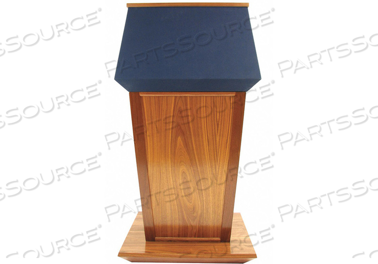 LECTERN WALNUT 51X30X25-1/2 IN 