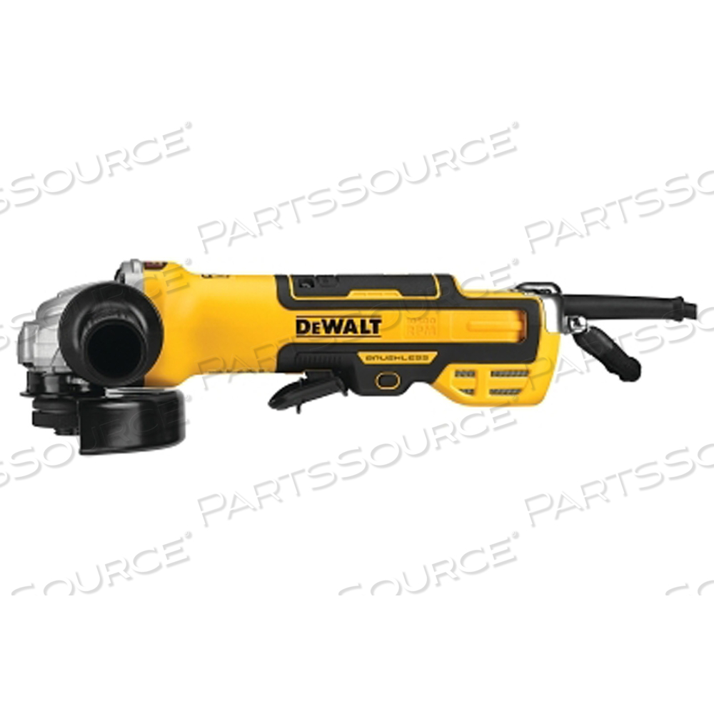 BRUSHLESS PADDLE SWITCH SMALL ANGLE GRINDER, 5 IN, PADDLE SWITCH W/NO LOCK-ON by DeWalt BRUSHLESS PADDLE SWITCH SMALL ANGLE GRINDER, 5 IN, PADDLE SWITCH W/NO LOCK-ON by DeWalt