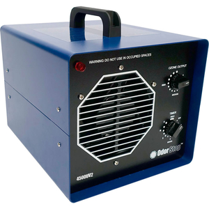 OZONE GENERATOR/UV AIR CLEANER WITH 4 OZONE PLATES, UV, AND CHARCOAL FILTER by Odorstop LLC