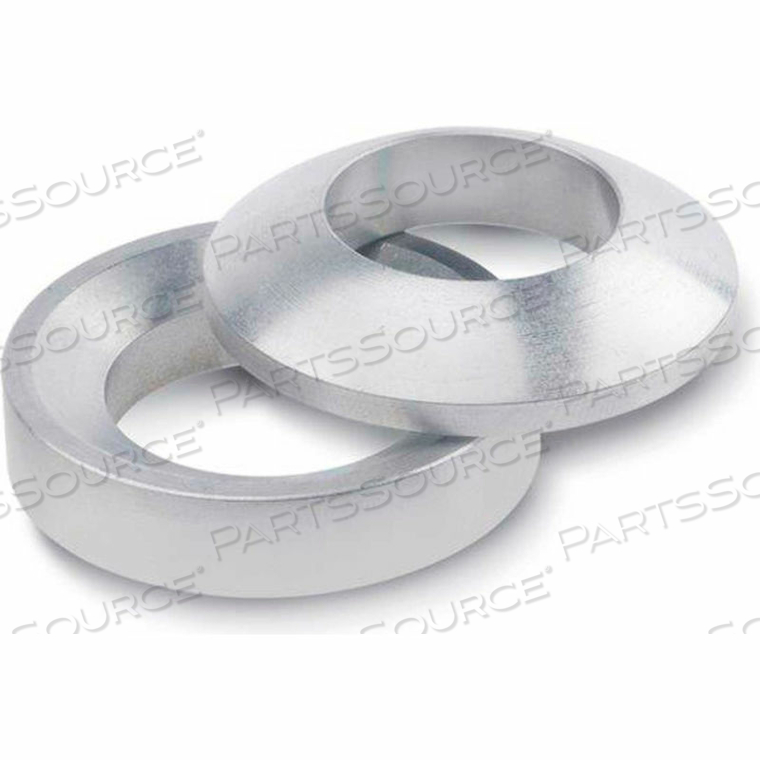 DIN 6319 SPHERICAL WASHERS, STAINLESS STEEL, SEAT TYPE, MATTE, M6, 1/16"H, 1/4" MALE ID by J.W. Winco DIN 6319 SPHERICAL WASHERS, STAINLESS STEEL, SEAT TYPE, MATTE, M6, 1/16"H, 1/4" MALE ID by J.W. Winco