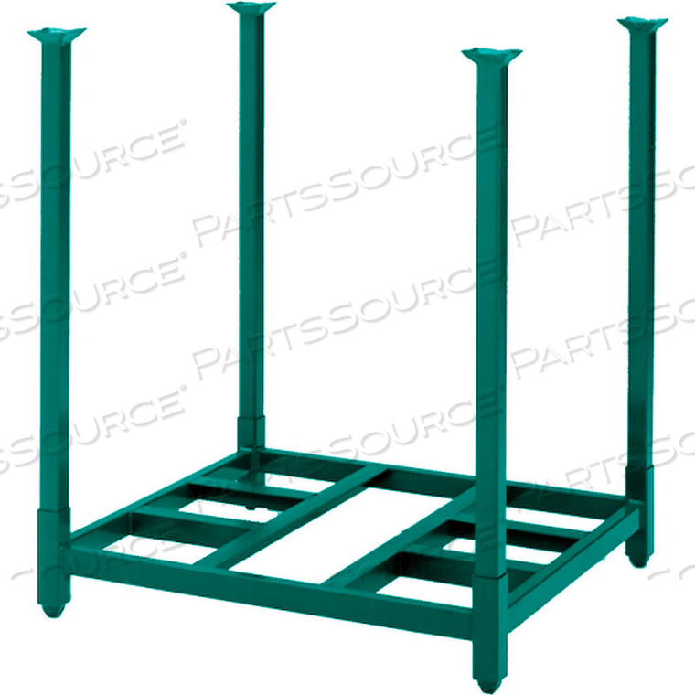 PORTABLE STACK RACK 60"W X 42"D X 48"H by Steel King PORTABLE STACK RACK 60"W X 42"D X 48"H by Steel King