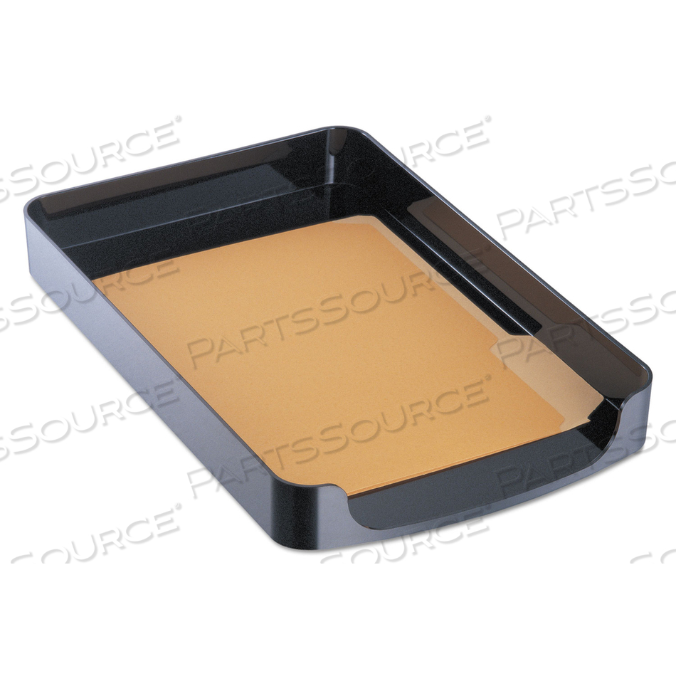 2200 SERIES FRONT-LOADING DESK TRAY, 1 SECTION, LEGAL SIZE FILES, 10.25" X 15.38" X 2", BLACK by Officemate