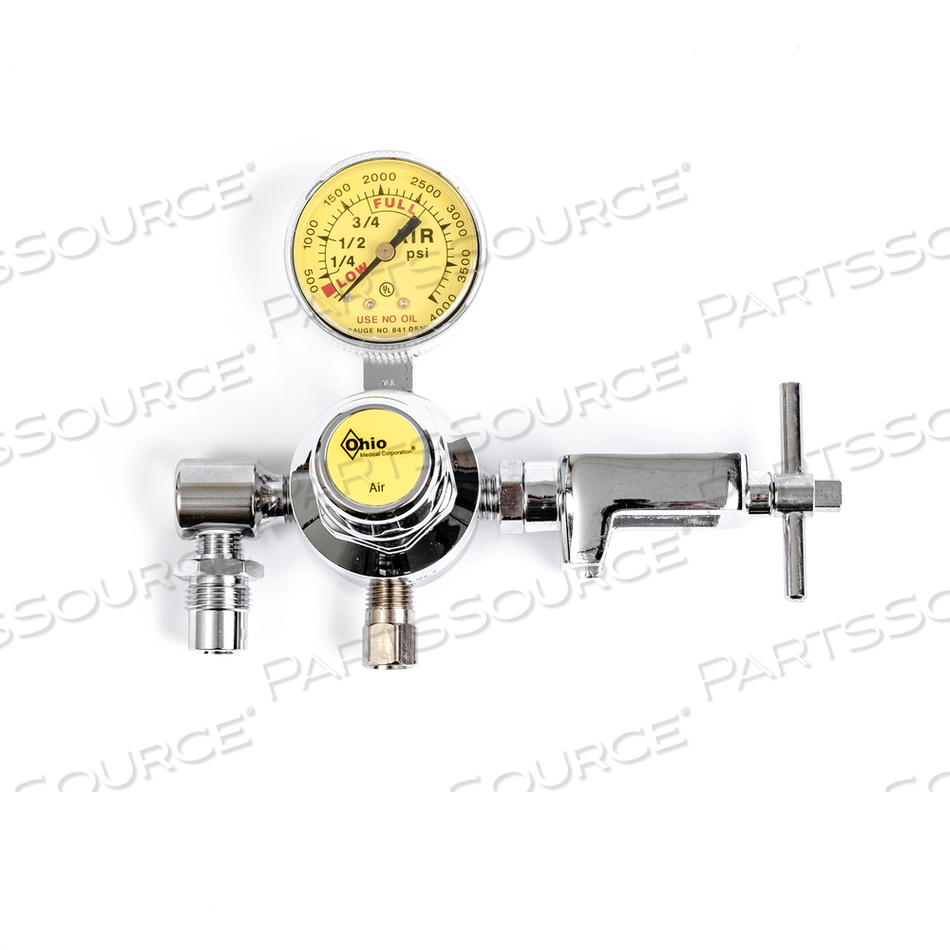 YELLOW AIR PRESET REGULATOR by Ohio Medical, LLC