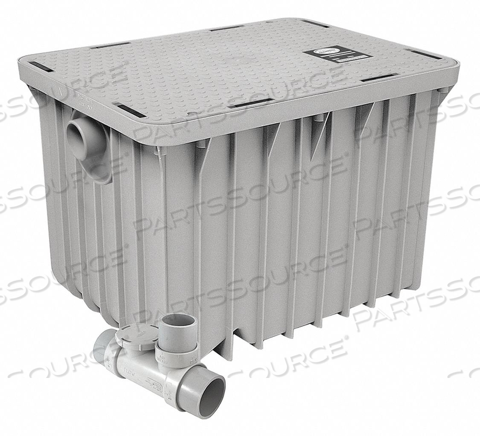 GREASE INTERCEPTOR POLY 2 IN 15 GPM by Canplas LLC GREASE INTERCEPTOR POLY 2 IN 15 GPM by Canplas LLC