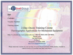 THERMOGRAPHY TRAINING ONSITE MECHANICAL by The Snell Group THERMOGRAPHY TRAINING ONSITE MECHANICAL by The Snell Group