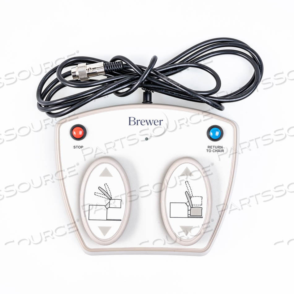 ACCESS HIGH-LOW TABLE FOOT CONTROL - 2-PEDAL by Brewer Company