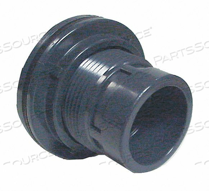 BULKHEAD TANK FITTING 1 1/2 IN PVC by Spears BULKHEAD TANK FITTING 1 1/2 IN PVC by Spears