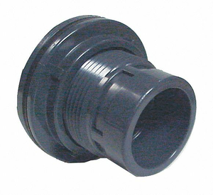 BULKHEAD TANK FITTING 1 1/2 IN PVC by Spears