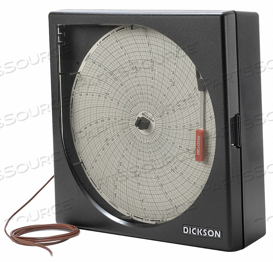 8" THERMOCOUPLE RECORDER - BATTERY OPERATED by Dickson