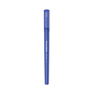WRITE BROS. BALLPOINT PEN, STICK, MEDIUM 1 MM, BLUE INK, BLUE BARREL by Paper Mate WRITE BROS. BALLPOINT PEN, STICK, MEDIUM 1 MM, BLUE INK, BLUE BARREL by Paper Mate