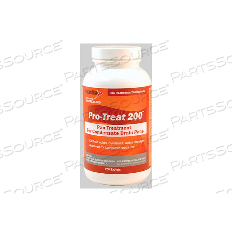 PRO-TREAT DRAIN PAN TREATMENT TABLETS 100 TABLET JAR by DiversiTech