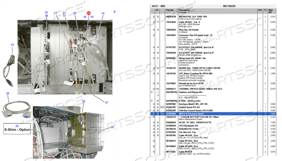 MPCU V PROCESSOR BOARD MPCU V PROCESSOR BOARD