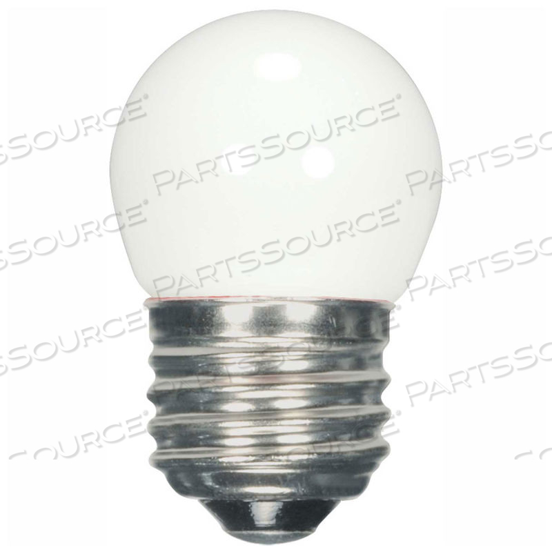 1.2W LED S11 NIGHT LIGHT BULB MEDIUM BASE WHITE 2700K by Satco