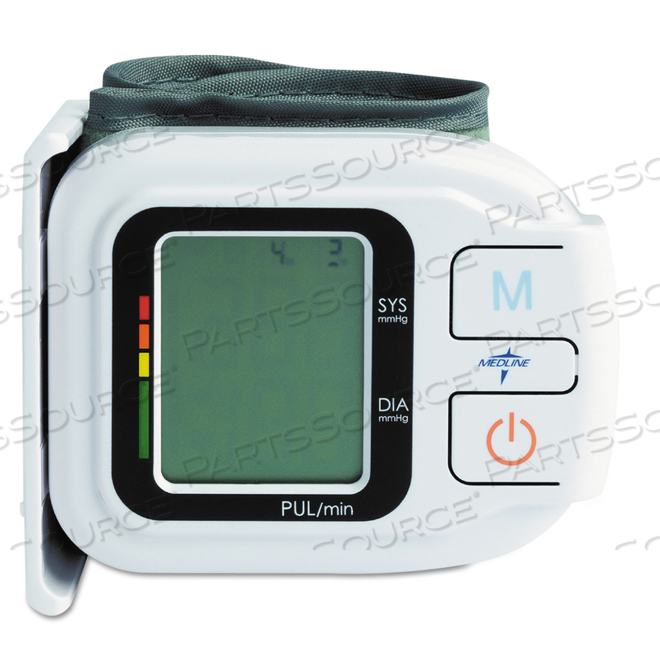 BLOOD PRESSURE MONITOR, DIGITAL WRIST UNIT by Medline Industries, Inc. BLOOD PRESSURE MONITOR, DIGITAL WRIST UNIT by Medline Industries, Inc.