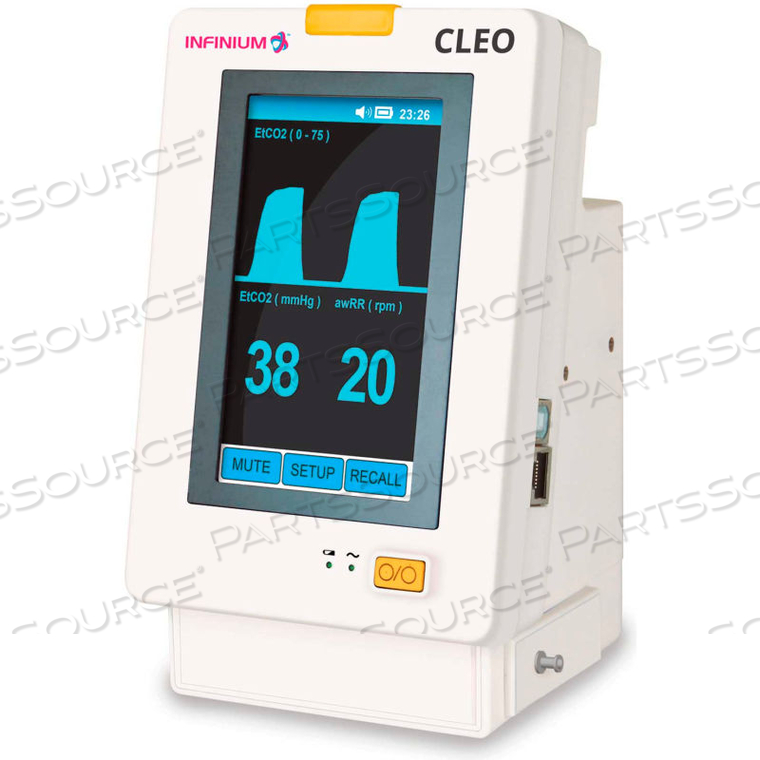 CLEO CAPNOGRAPHY MONITOR by Infinium Medical, Inc.